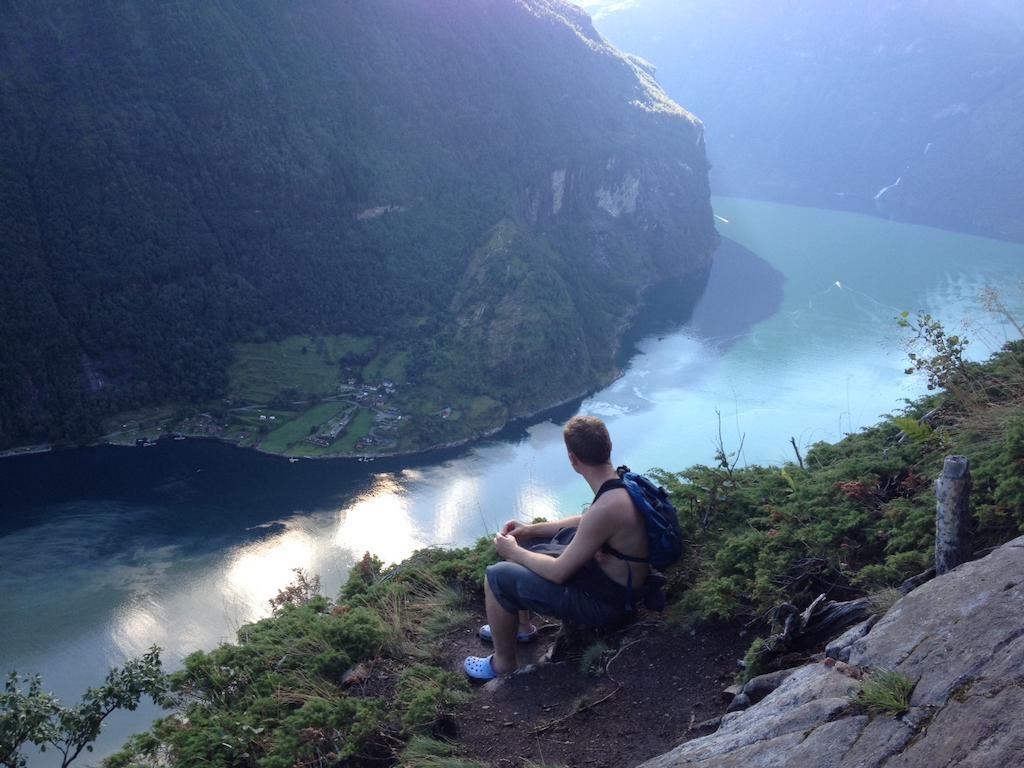 Fjorden Campinghytter Geiranger Exterior photo